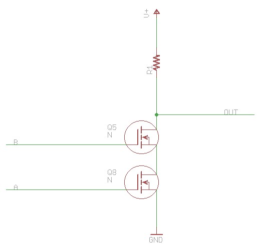 modified cmos nand gate